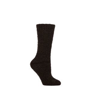 Women's Falke Black Sweet Intimacy Cosy Socks Alpaca Blend